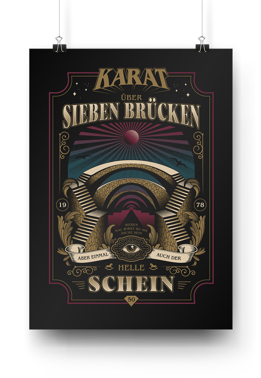 Karat - Sieben Brücken - Poster | Neutral-Image